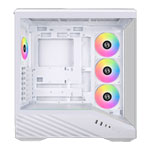 Lian Li Vector V100 White Dual Chamber ARGB Mid Tower Tempered Glass PC Gaming Case
