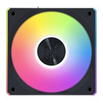 Lian Li UNI FAN CL Wireless Reverse Blade 120mm Fan Black 3 Pack With Hub