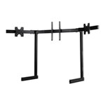 Refurbished Next Level Elite Freestanding Complete Triple Monitor Stand - Black
