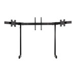 Refurbished Next Level Elite Freestanding Complete Triple Monitor Stand - Black