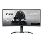iiyama 34" GCB3482WQSU-B1 120Hz Ultra-Wide Quad HD FreeSync Premium Curved VA Monitor