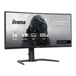 iiyama 34" GCB3482WQSU-B1 120Hz Ultra-Wide Quad HD FreeSync Premium Curved VA Monitor