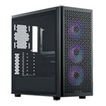 Cooler Master Elite 502 Black ARGB Mid Tower TG PC Case