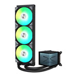 TRYX PANORAMA ARGB 360mm Black AIO CPU Liquid Cooler Intel AMD