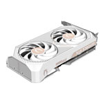 ZOTAC NVIDIA GeForce RTX 5050 TWIN EDGE OC White 8GB Blackwell Graphics Card