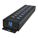 ICY BOX ICY BOX USB 3.2 Gen 2 Type-A Mains Powered Hub with 15W Power Delivery