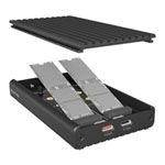 ICY BOX IB-2817M-C32 2 Bay M.2 NVMe SSD USB-C External Enclosure