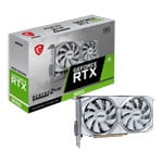 MSI NVIDIA GeForce RTX 3050 8GB VENTUS 2X XS WHITE OC Ampere Graphics Card