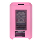 Open Box Thermaltake The Tower 300 Bubble Pink Micro Tower Tempered Glass PC Gaming Case