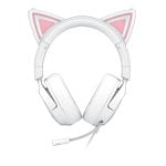 Razer Kraken Kitty V3 X Wired White Gaming Headset