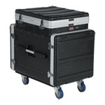 Gator 10U Combi Mixer Rack w/ 12U Pop Up Top