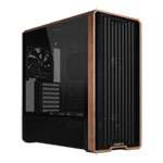 Lian Li LANCOOL 217 Black Wood Panel Tempered Glass Mid Tower PC Gaming Case