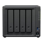 Synology DiskStation DS425+ 4 Bay Desktop NAS Enclosure with NVMe M.2 Support