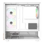 Thermaltake View 270 Plus WS ARGB Mid Tower Tempered Glass PC Gaming Case Snow White