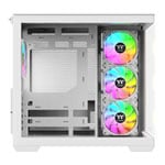Thermaltake View 380 WS ARGB Mid Tower Tempered Glass PC Gaming Case Snow White