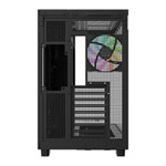 Thermaltake View 380 XL WS ARGB Mid Tower Tempered Glass PC Gaming Case Snow Black
