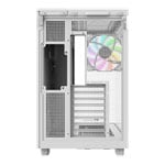 Thermaltake View 380 XL WS ARGB Mid Tower Tempered Glass PC Gaming Case Snow White