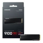 Samsung 9100 PRO 8TB PCIe 5.0 M.2 SSD / Solid State Drive with Heatsink