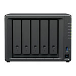 Synology Diskstation DS1525+ 5 Bay Desktop NAS with 5 x HAT3310-16T Bundle