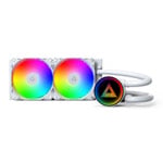 Montech LightFlow Digital 240 All In One 240mm White Intel / AMD CPU Water Cooler