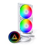 Montech LightFlow Digital 240 All In One 240mm White Intel / AMD CPU Water Cooler