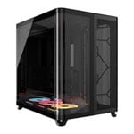 CORSAIR AIR 5400 LX-R RGB Triple Chamber Black Mid-Tower PC Case