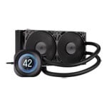 CORSAIR NAUTILUS 240 RS LCD Intel / AMD CPU Liquid Cooler Black