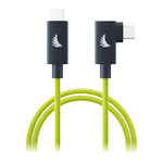 Angelbird USB-C 4.0 Solid Flex Cable Right-Angle Lime 32 cm