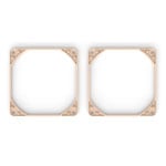 Noctua Inlet Side Spacers for 120mm Noctua Fans (Beige/Brown)