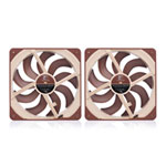 Noctua NF-A14x25 G2 PWM Sx2 PP 140mm Next Generation Push Pull Premium Quiet Fans