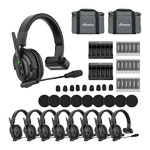 Accsoon CoMo Wireless Intercom System (1 Host Headset, 8 Remote Headsets)