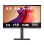 LG 27" UltraFine 4K UHD IPS Monitor with HDR10 with USB-C & 90W PD MaxAudio Speakers