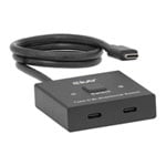 Club 3D USB Type-C Bi-Directional Video Switch with PD 3.0