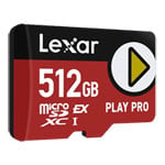 Lexar 512GB PLAY PRO MicroSDXC Express Card