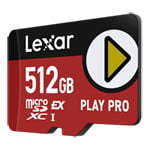 Lexar 512GB PLAY PRO MicroSDXC Express Card