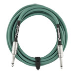 Fender Contour Instrument Cable, Sherwood Green, 15 ft