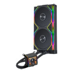 Lian Li Galahad II LCD 280 Black with UNI FAN TL 140 Wireless ARGB Fans