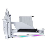 155mm Lian Li 4-slot Vertical GPU Kit v3 with ARGB PCIe 5.0 Riser White
