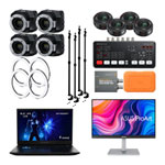 Blackmagic 4-Person Esports Kit with Laptop and Custom Storage Case