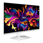 Open Box MSI 31.5" MPG 321URXW QD-OLED UHD 240Hz White G-Sync Compatible Monitor