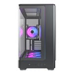 Montech KING 15 PRO ARGB Curved Glass micro ATX Tower Case Black