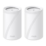 tp-link Deco BE65 BE9300 Whole Home Mesh WiFi 7 System Twin Pack with EasyMesh