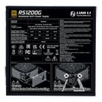 Lian Li RS 1200W Fully Modular 80+ Gold ATX 3.1 Black PSU / Power Supply with Hub