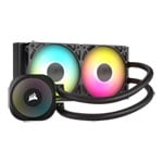 Refurbished CORSAIR NAUTILUS 240 RS iCUE ARGB Intel/AMD CPU Liquid Cooler Black