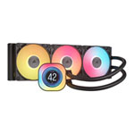 Refurbished Corsair iCUE LINK TITAN 360 RX LCD 360mm Intel/AMD Black CPU Liquid Cooler