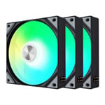 TRYX ROTA SL 120 ARGB Black 120mm Triple Fan Pack