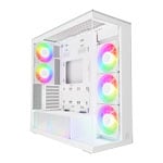 Arctic Xtender White Tempered Glass w/o Vertical Mount Mid-Tower E-ATX Case