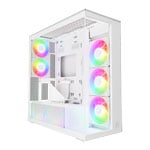 Arctic Xtender White Tempered Glass w/ Vertical Mount Mid-Tower E-ATX Case