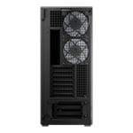Arctic Xtender Mirror Black Tempered Glass w/ Vertical Mount Mid-Tower E-ATX Case