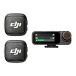 DJI Mic 3 (2 TX + 1 RX + Charging Case) Wireless Microphone Kit